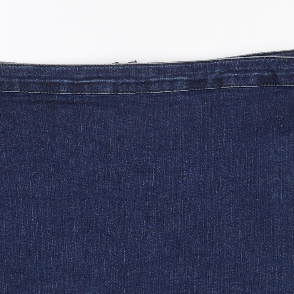 Womens UK Size 51 in Savida A-Line Denim Skirt