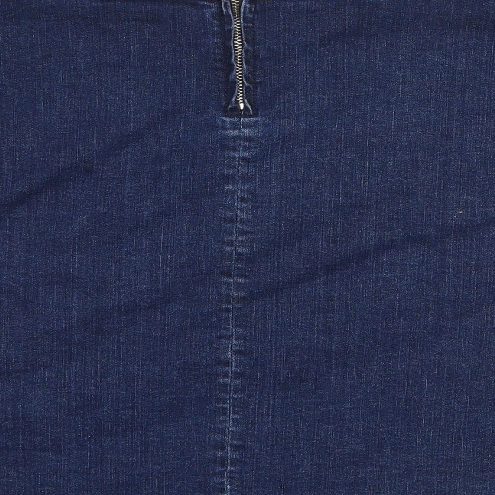 Womens UK Size 51 in Savida A-Line Denim Skirt