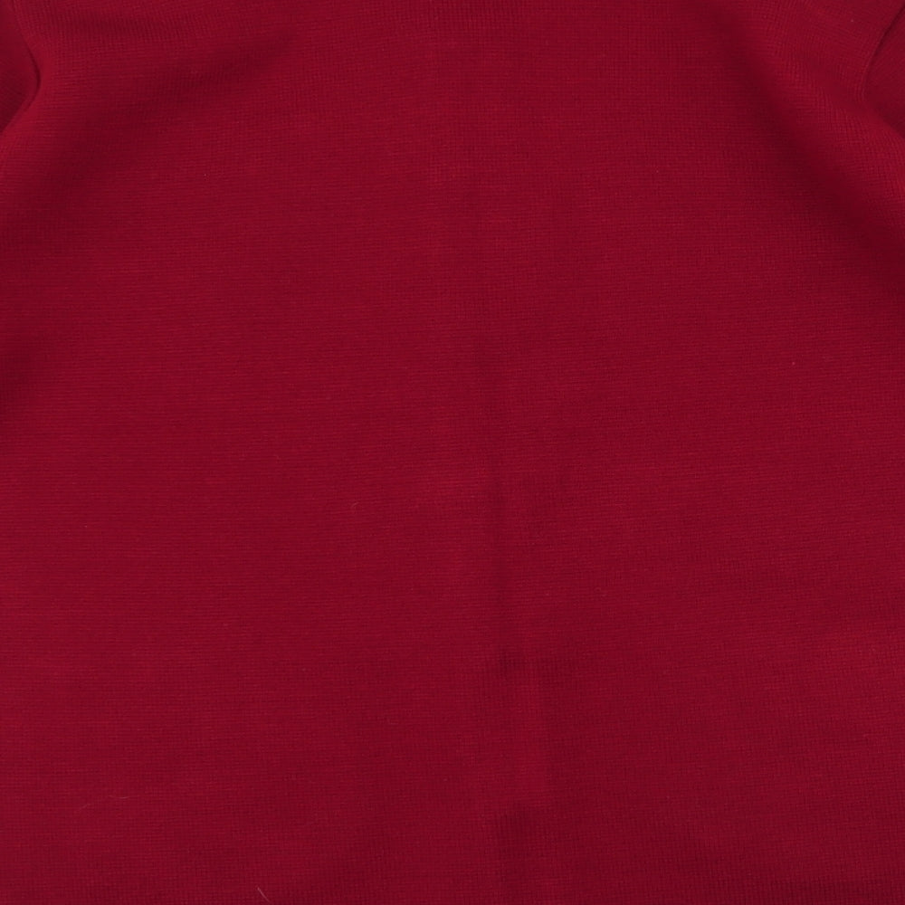 Womens UK Size S Roman Originals Red Cardigan Jumper