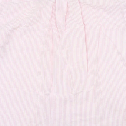 Mens UK Size L John Lewis Pink  Button-Up Long Sleeve Casual Shirt