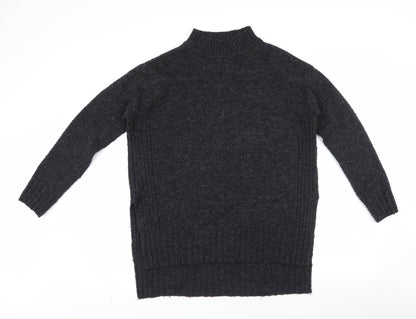 Womens UK Size 10 New Look Grey Pullover Jumper