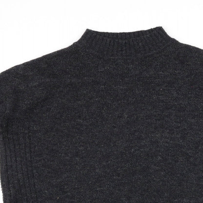 Womens UK Size 10 New Look Grey Pullover Jumper