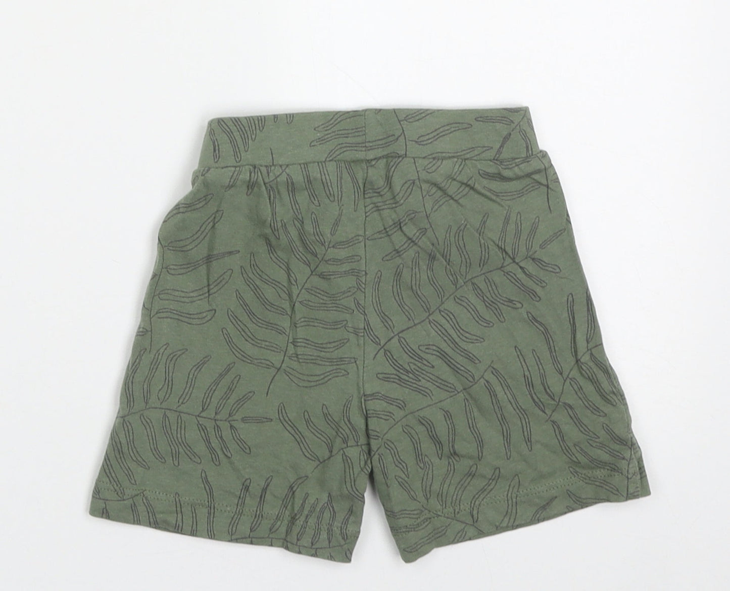 Primark Boys Green Camouflage Polyester Shorts Outfit/Set Size 9-12 Months  Pullover