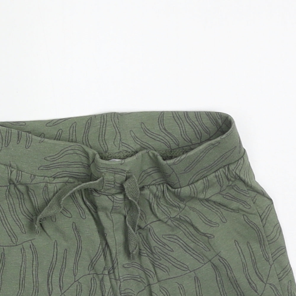 Primark Boys Green Camouflage Polyester Shorts Outfit/Set Size 9-12 Months  Pullover