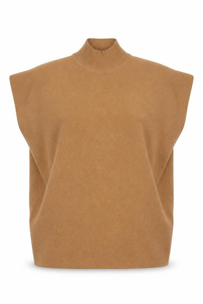 Womens UK Size XS F&F Brown Pullover Jumper