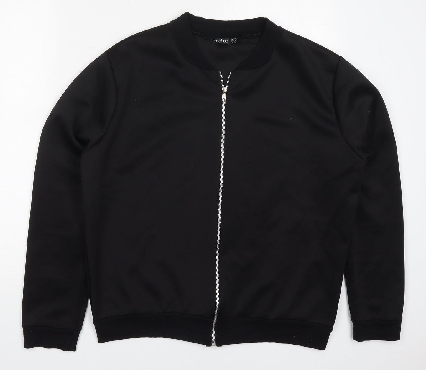 Boohoo Womens Black   Jacket  Size 14  Zip