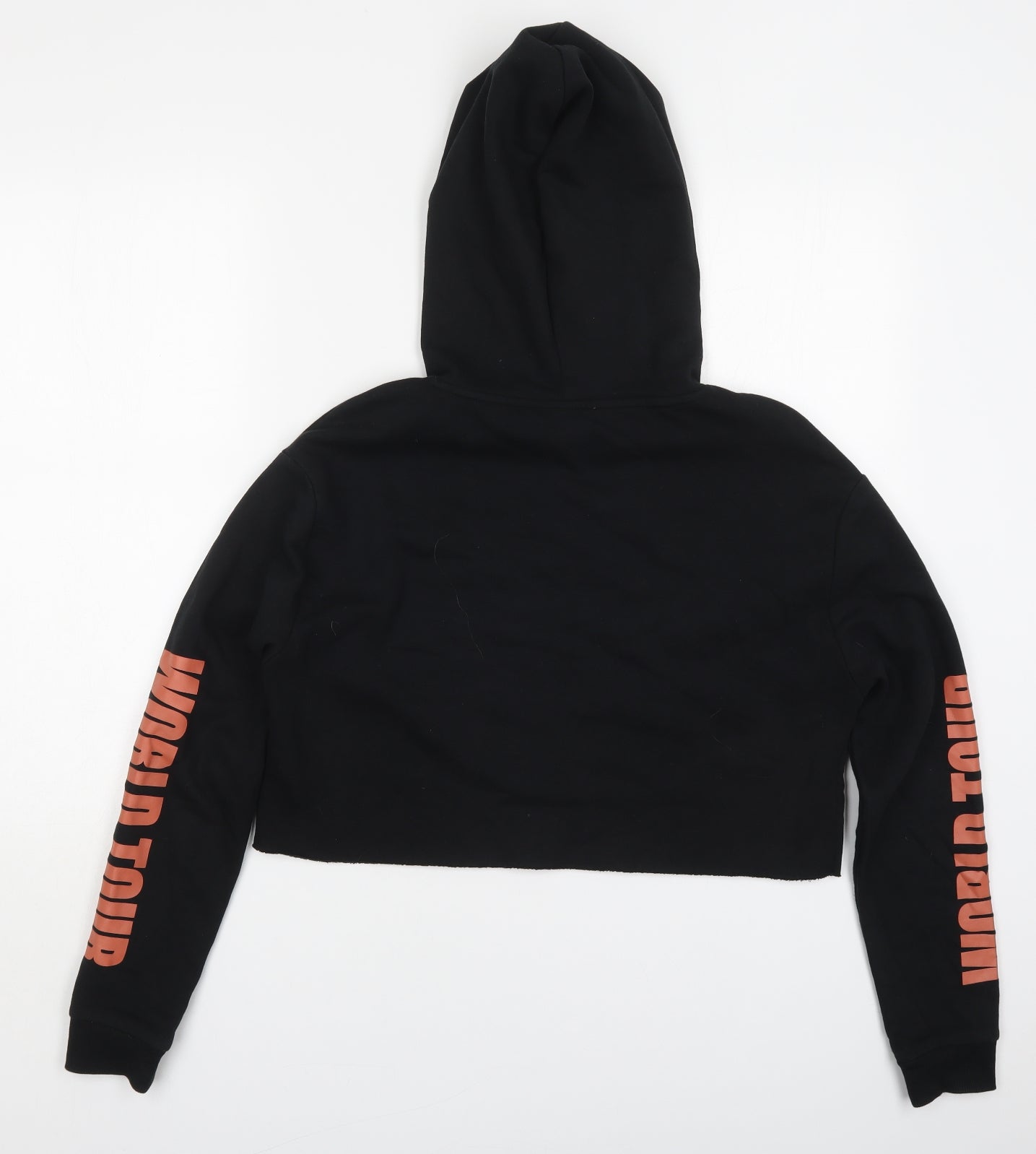 H&M Womens Black  Cotton Pullover Hoodie Size S  Pullover - Purpose World Tour