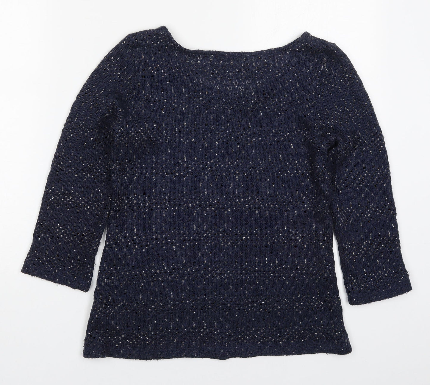Womens UK Size S Oasis Blue Pullover Jumper