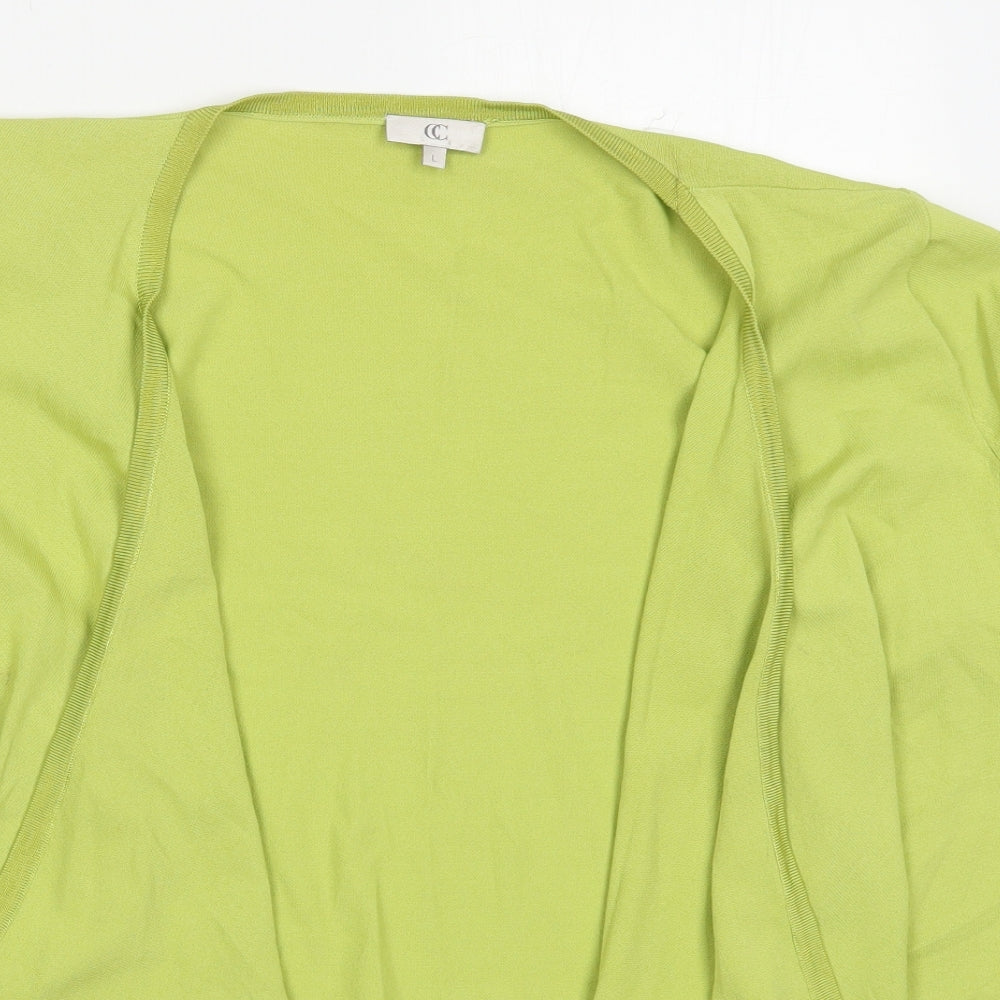 Womens UK Size 14 Country Casuals Green Cardigan Jumper