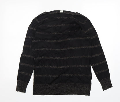 Womens UK Size 14 New Look Black Pullover Jumper