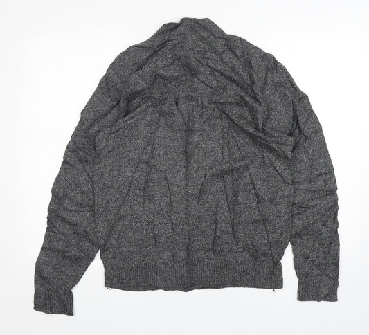 Womens UK Size L Hollister Grey Pullover Jumper