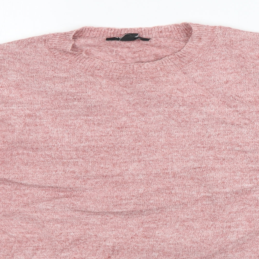 Womens UK Size S New Look Pink Pullover Jumper