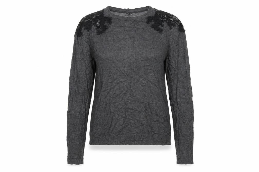 Womens UK Size M Zara Grey Pullover Jumper