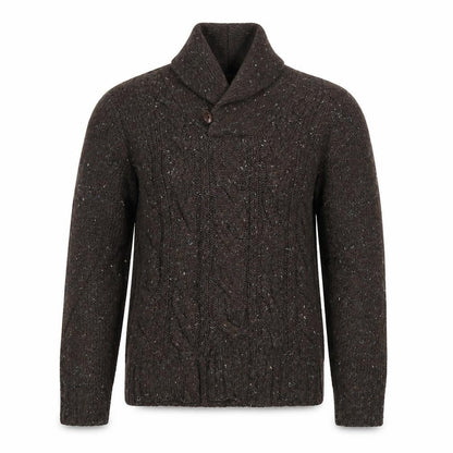 Mens UK Size S M&S Brown Pullover Jumper