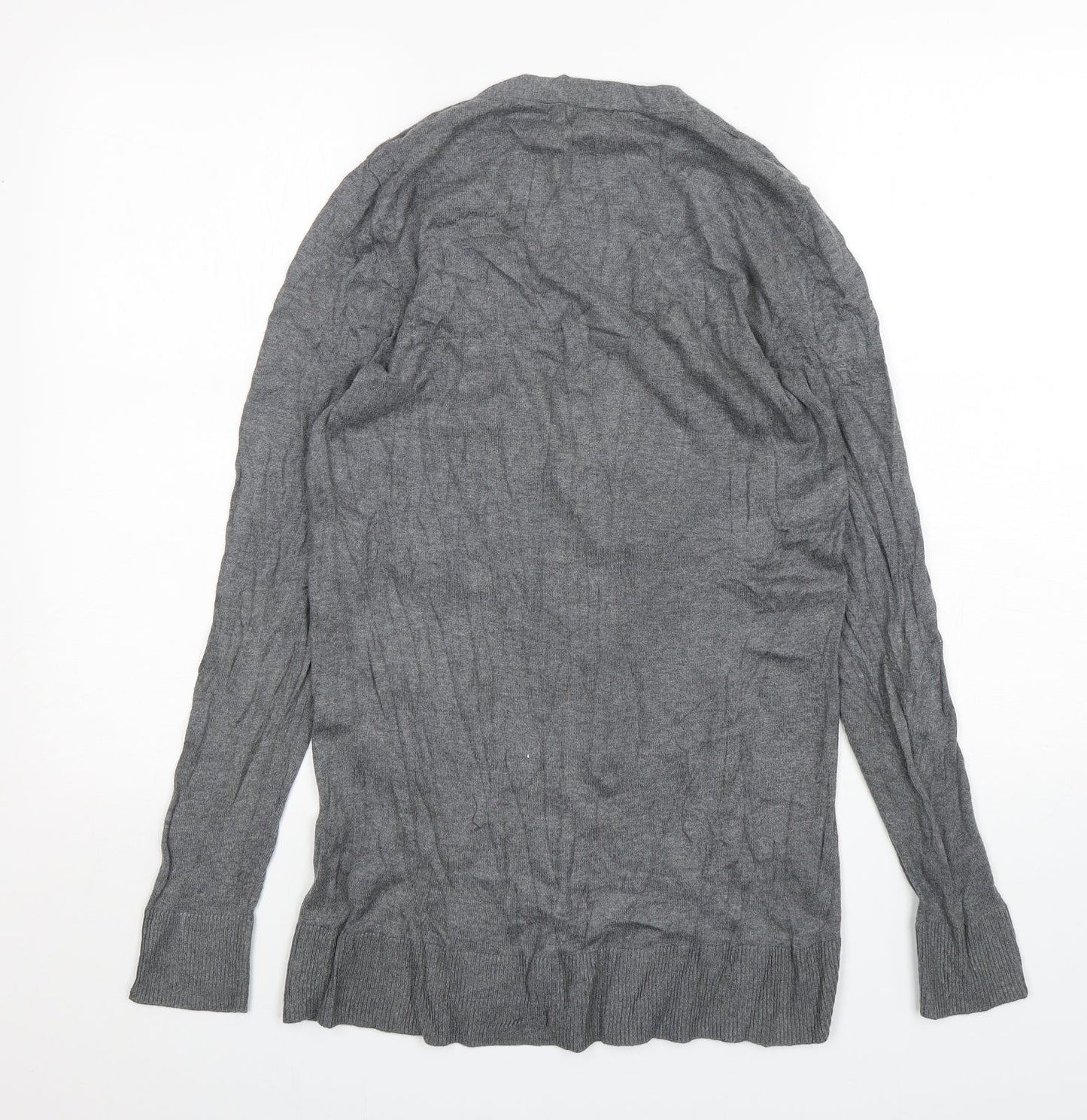 Womens UK Size M Old Navy Grey Cardigan Jumper