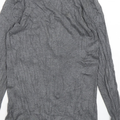 Womens UK Size M Old Navy Grey Cardigan Jumper