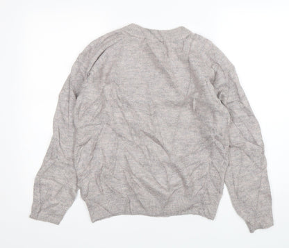 Womens UK Size XS H&M Pink Pullover Jumper
