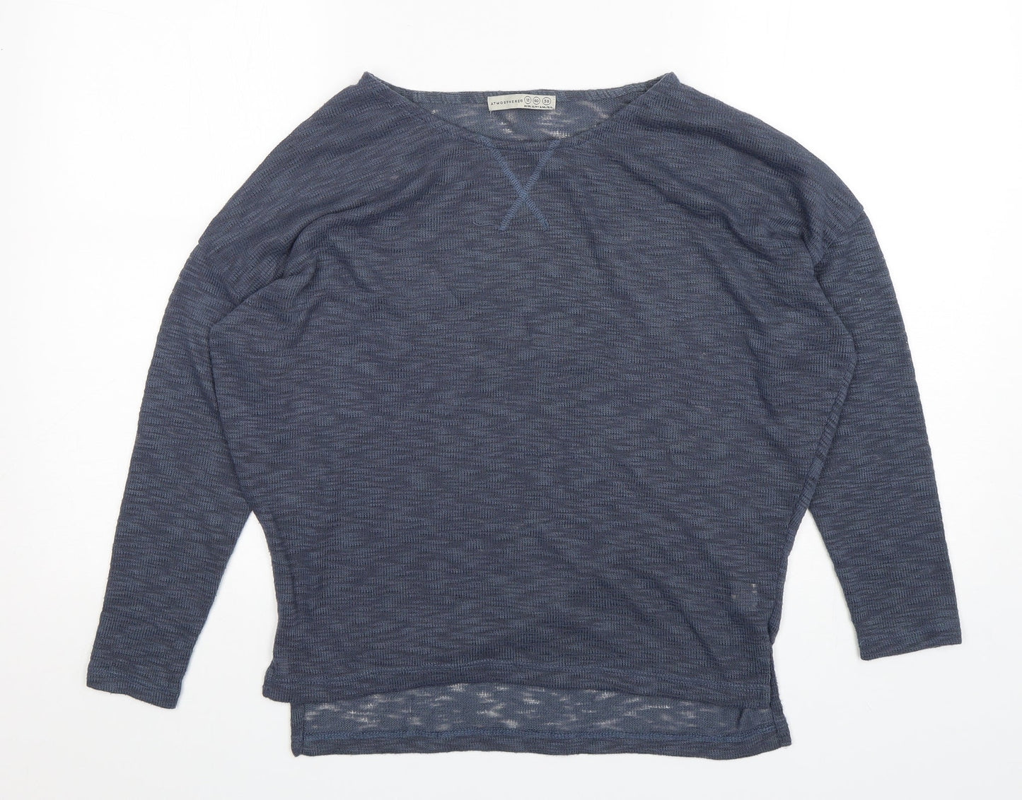 Womens UK Size 12 Atmosphere Blue Pullover Jumper