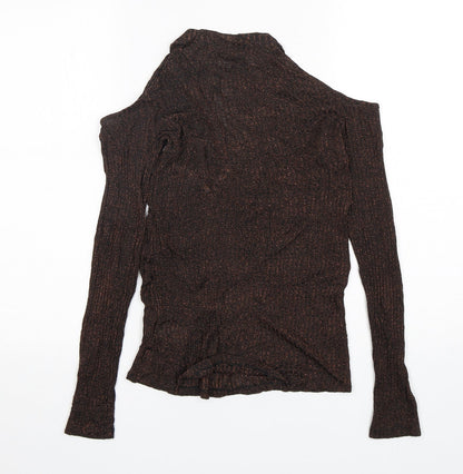 Womens UK Size 10 NEXT Brown Pullover Jumper
