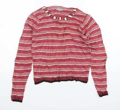 Womens UK Size 10 Per Una Pink Pullover Jumper