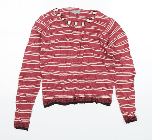 Womens UK Size 10 Per Una Pink Pullover Jumper