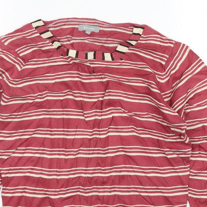 Womens UK Size 10 Per Una Pink Pullover Jumper