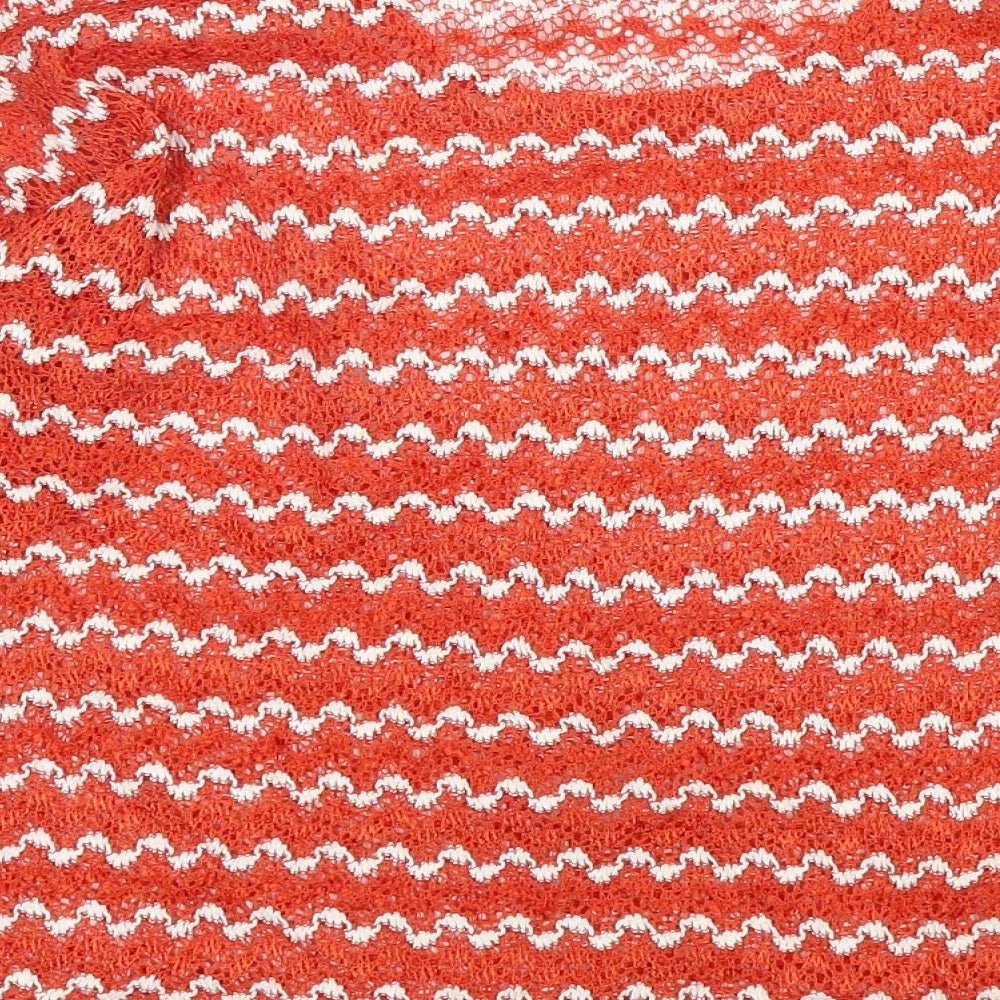 Womens UK Size 12 NEXT Orange Pullover Jumper