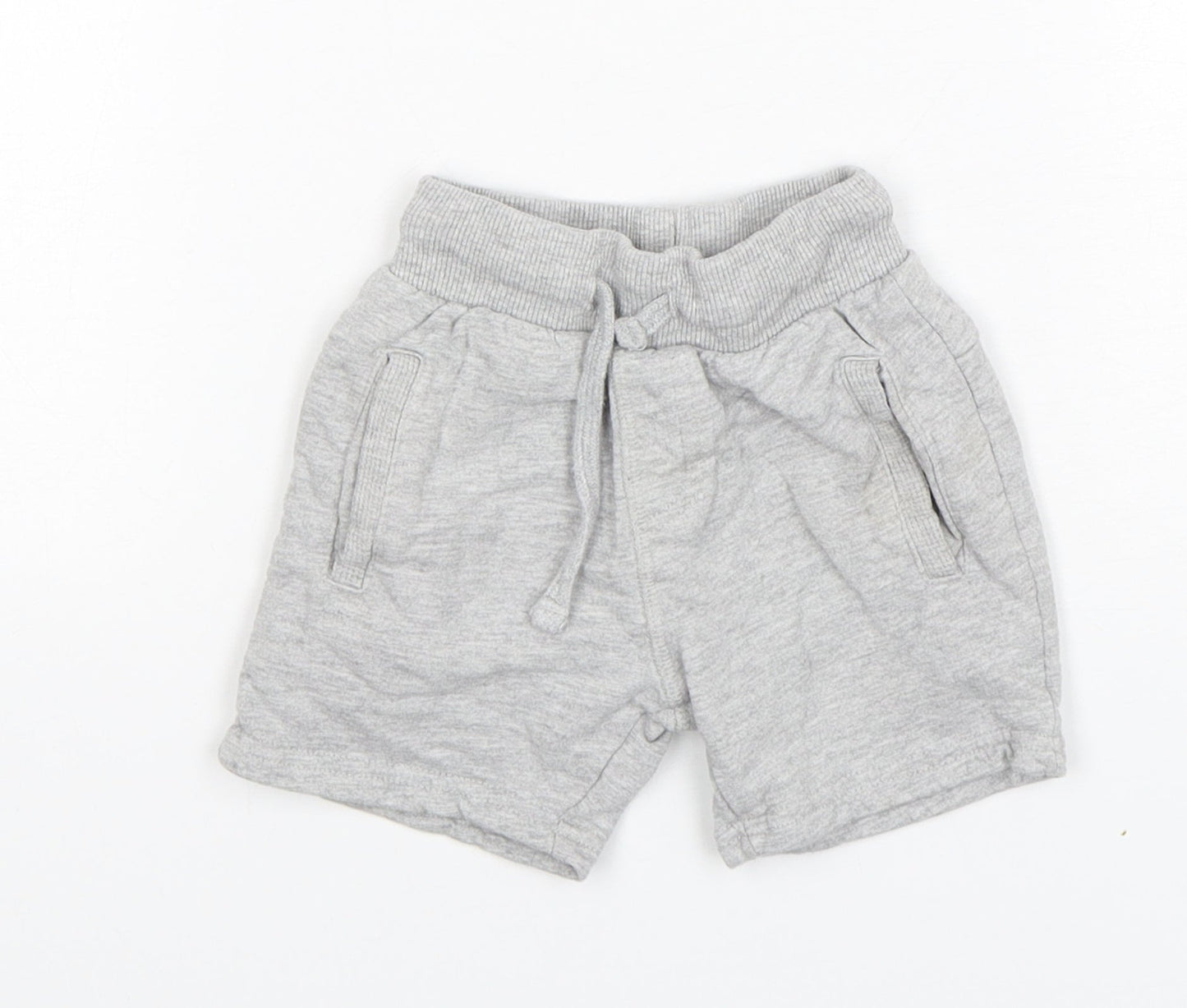 Very Boys Grey  Cotton Sweatpants Trousers Size 12-18 Months