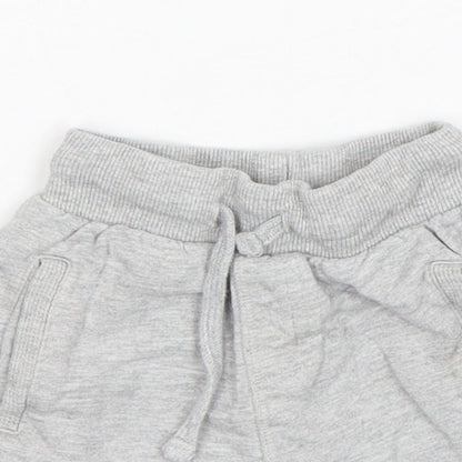 Very Boys Grey  Cotton Sweatpants Trousers Size 12-18 Months