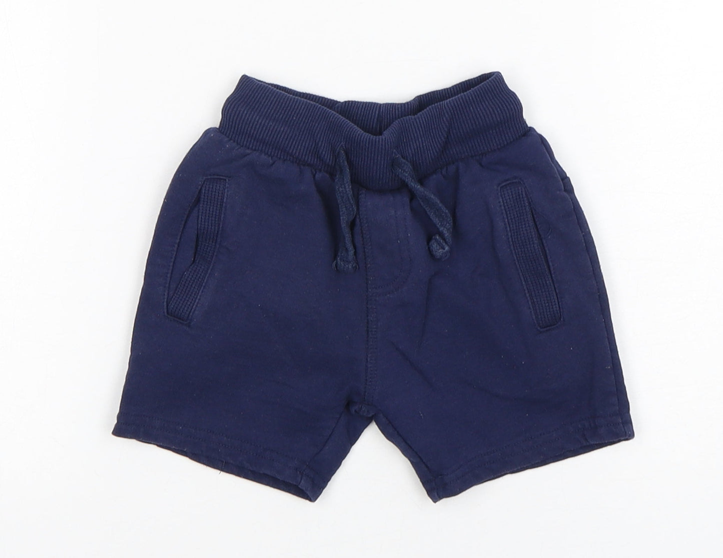 Very Boys Blue  Cotton Sweatpants Trousers Size 12-18 Months   - Shorts