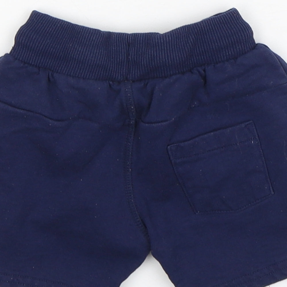 Very Boys Blue  Cotton Sweatpants Trousers Size 12-18 Months   - Shorts
