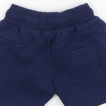 Very Boys Blue  Cotton Sweatpants Trousers Size 12-18 Months   - Shorts