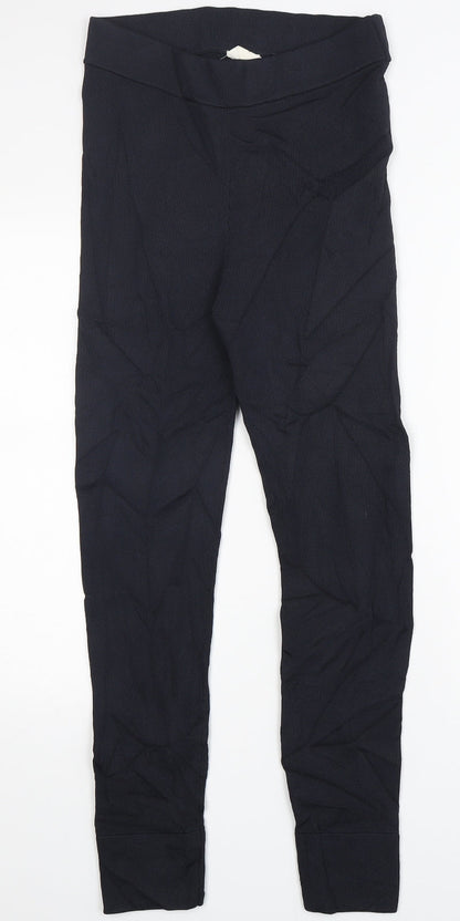 Womens UK Size 8 H&M  Jogger Blue Leggings