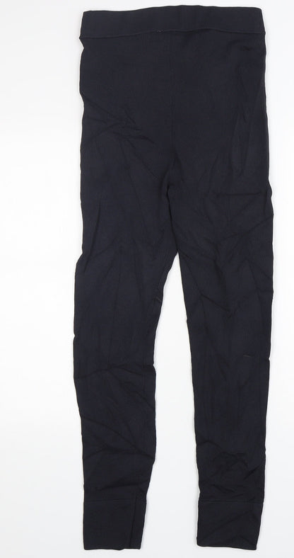 Womens UK Size 8 H&M  Jogger Blue Leggings