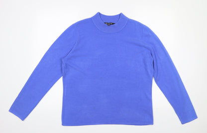 Womens UK Size 16 Bonmarché Blue Pullover Jumper