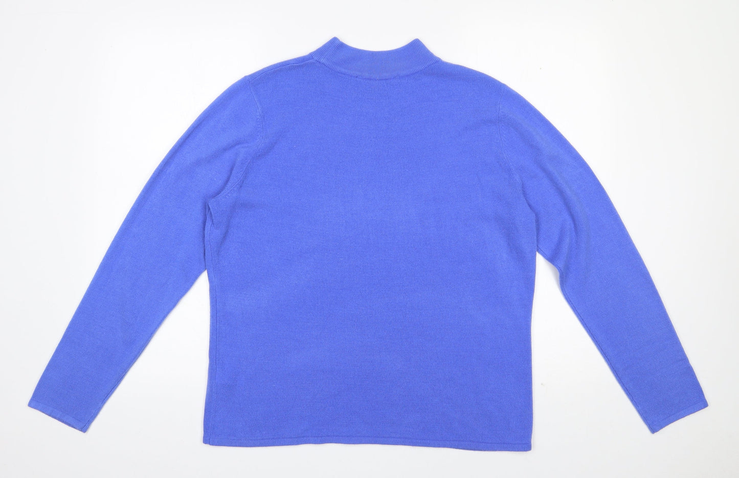 Womens UK Size 16 Bonmarché Blue Pullover Jumper