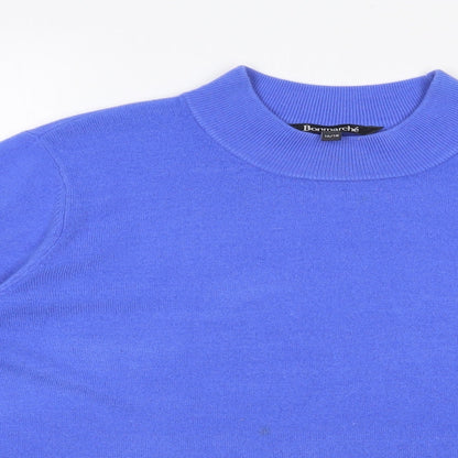 Womens UK Size 16 Bonmarché Blue Pullover Jumper