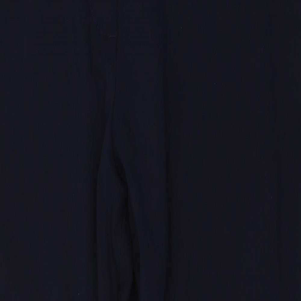 Womens UK Size 16 Marks and Spencer Regular Fit  Blue Trousers