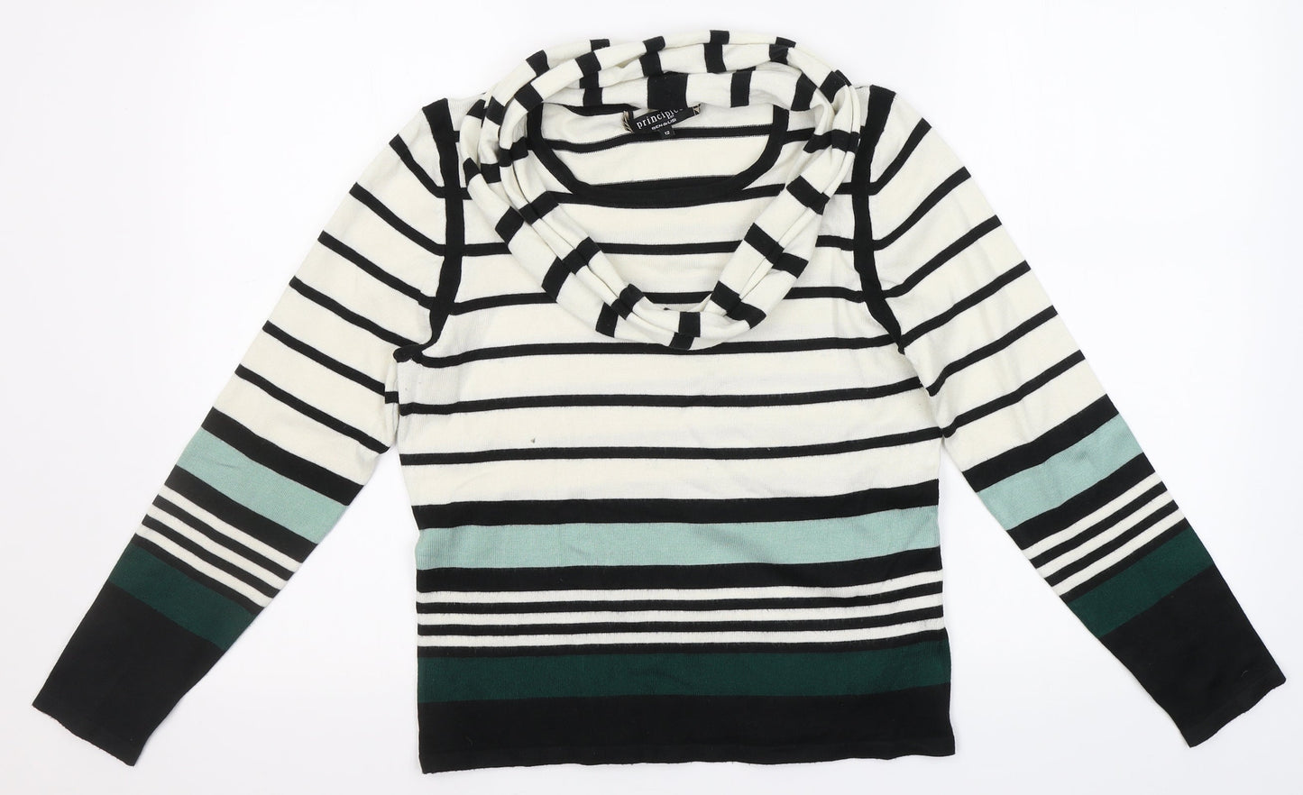 Womens UK Size 12 Principles Multicoloured Pullover Jumper