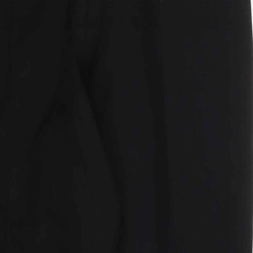 Womens UK Size 30 in Preworn Regular Fit  Black Trousers