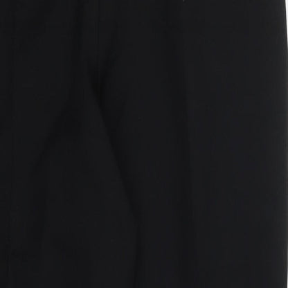 Womens UK Size 30 in Preworn Regular Fit  Black Trousers