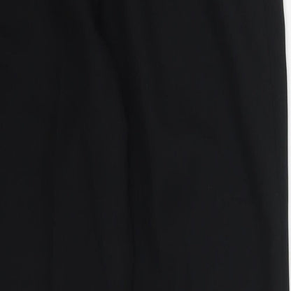 Womens UK Size 30 in Preworn Regular Fit  Black Trousers