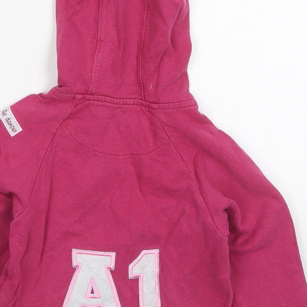 George Girls Pink   Jacket  Size 12-18 Months   Zip - A1 Girls Team