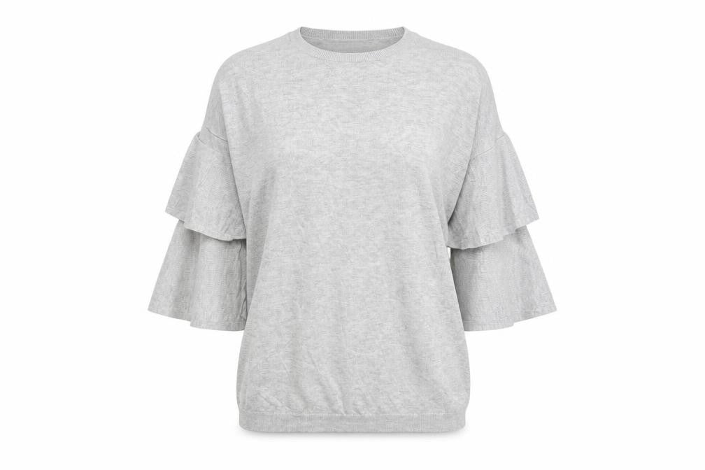 Womens UK Size 10 Dorothy Perkins Grey Pullover Jumper