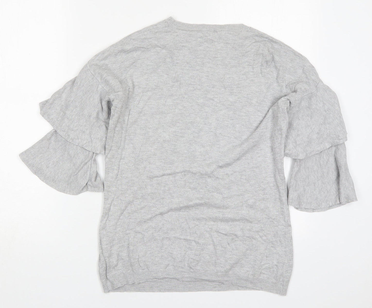 Womens UK Size 10 Dorothy Perkins Grey Pullover Jumper