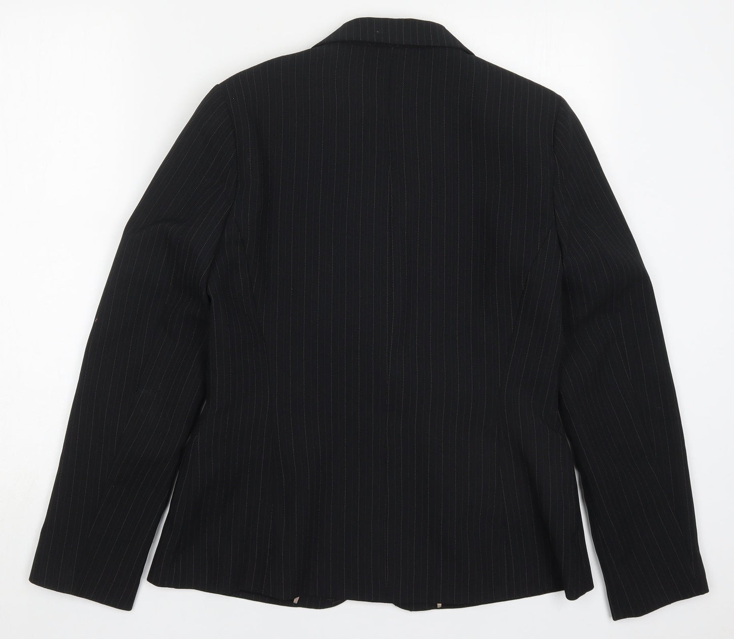 Womens UK Size 14 Bay Regular Black Suit Jacket