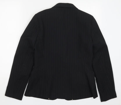 Womens UK Size 14 Bay Regular Black Suit Jacket