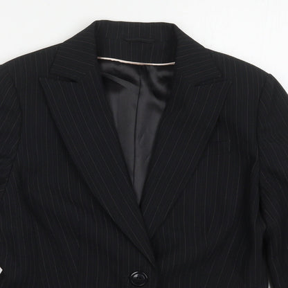 Womens UK Size 14 Bay Regular Black Suit Jacket