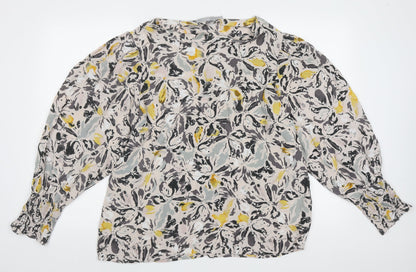 Womens UK Size L Fransa Multicoloured Basic Blouse