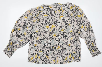 Womens UK Size L Fransa Multicoloured Basic Blouse